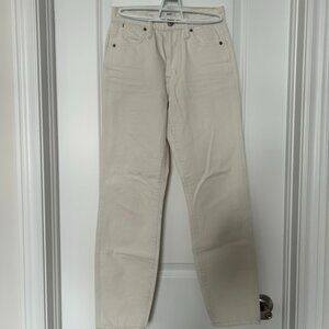 Sunday Best High Rise Off White Denim Jeans